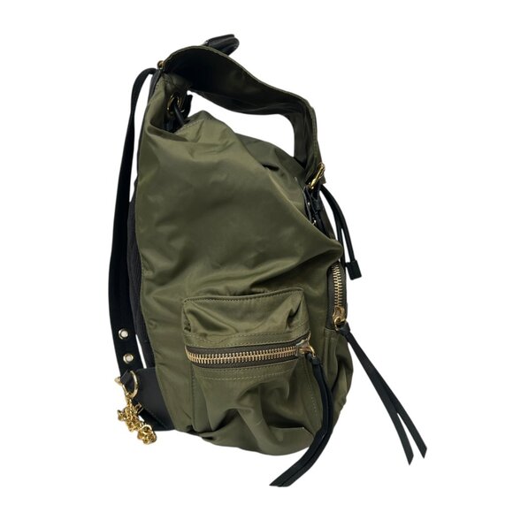 $1490 Burberry Green Nylon Rucksack Technical Backpack AS IS - Picture 5 of 15